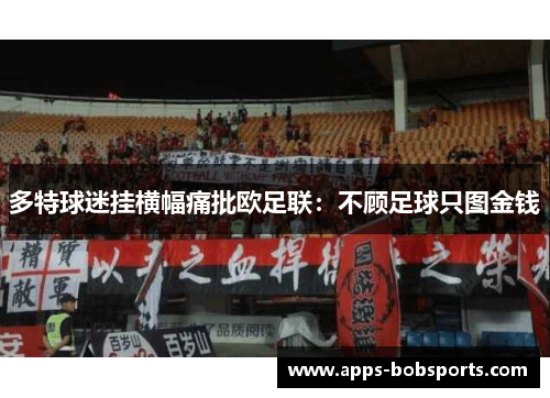 多特球迷挂横幅痛批欧足联：不顾足球只图金钱